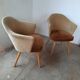 2 armchairs published by Thonet, 1960