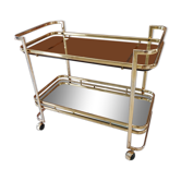 Dessert Bar brass Vintage design 1970