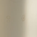 Pair of white chairs S Panton Vitra