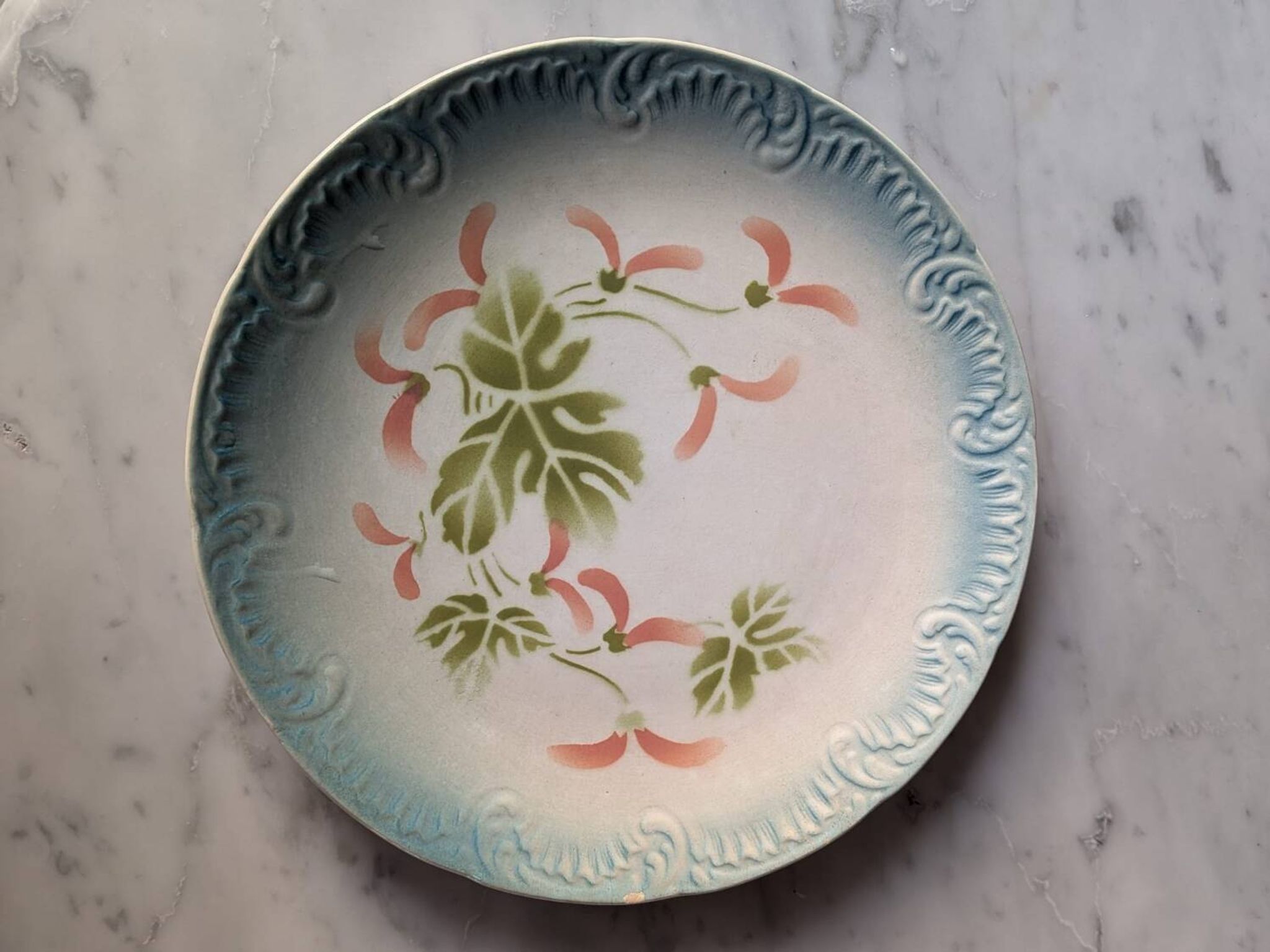 Assiette Badonviller XIXeme