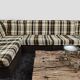 Vintage modular lounge sofa 'Checkered pattern'