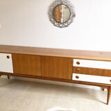 Vintage Scandinavian teak row, 1970