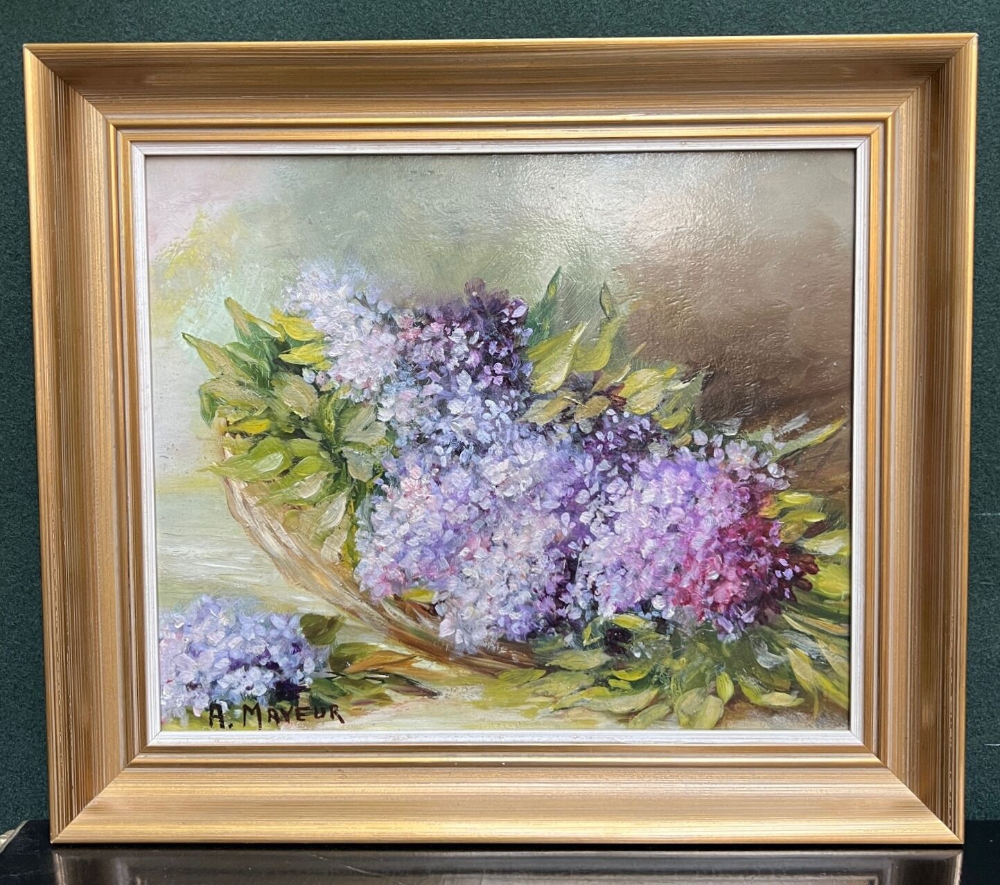 A. Mayeur Lilacs still life