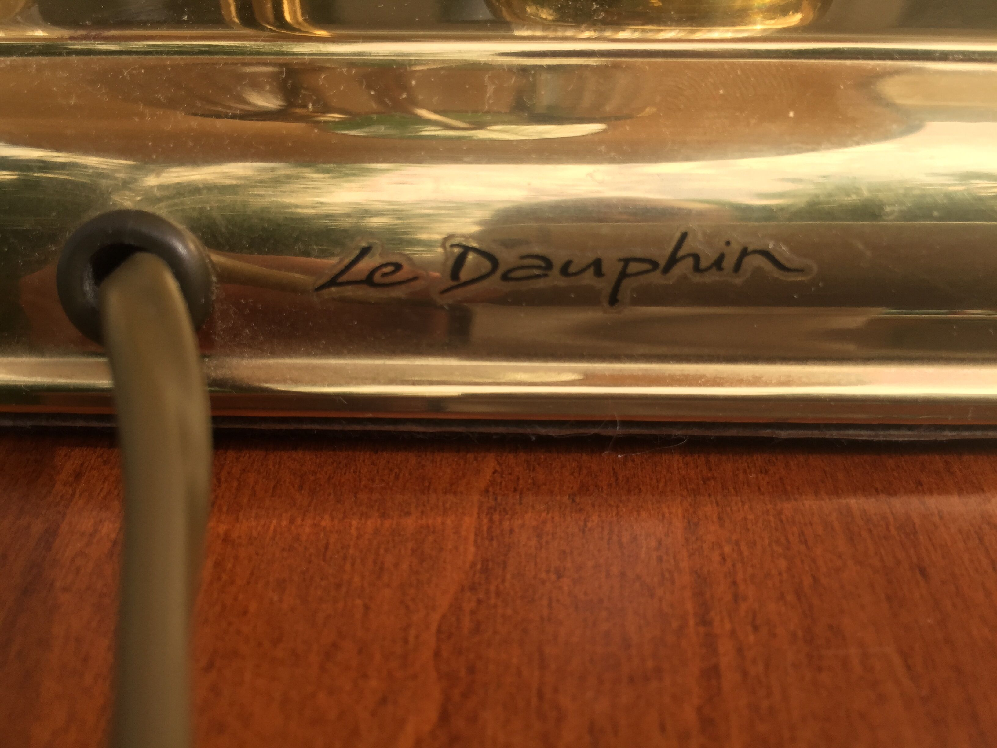 Lampe modèle Lussac de la marque Le Dauphin 1970