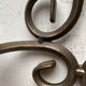 Vintage Swedish Wrought Iron Wall Candleholders from Ahrnebergs, Set of 2