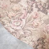 Antique Napoleon III chair in wood and fabric