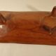 Wooden tripod cut 31 x 17 cm