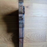 Carved wooden pediment