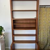 Scandinavian modular teak bookcase 1970