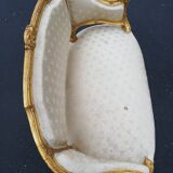 Banquette Napoléon 3 style Louis XV