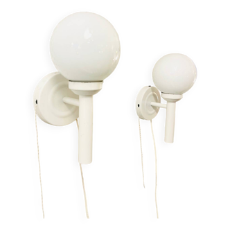 Pair of IKEA wall lights, 1988