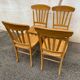 Set de 4 chaises contemporaines style bistrot