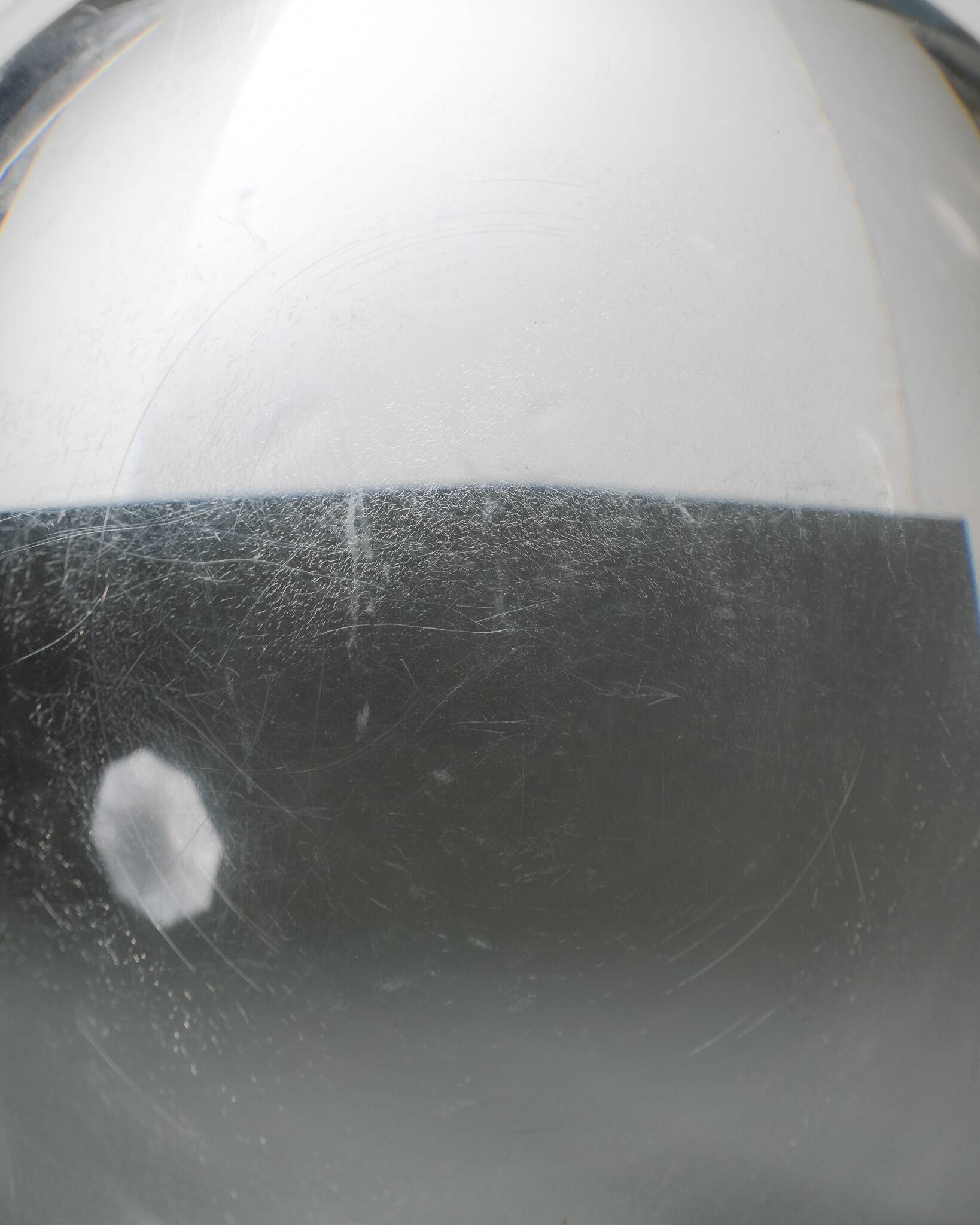 Large plexiglass ashtray or pocket emptier, 1970s