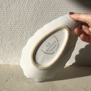 Henriot Quimper shell butter dish
