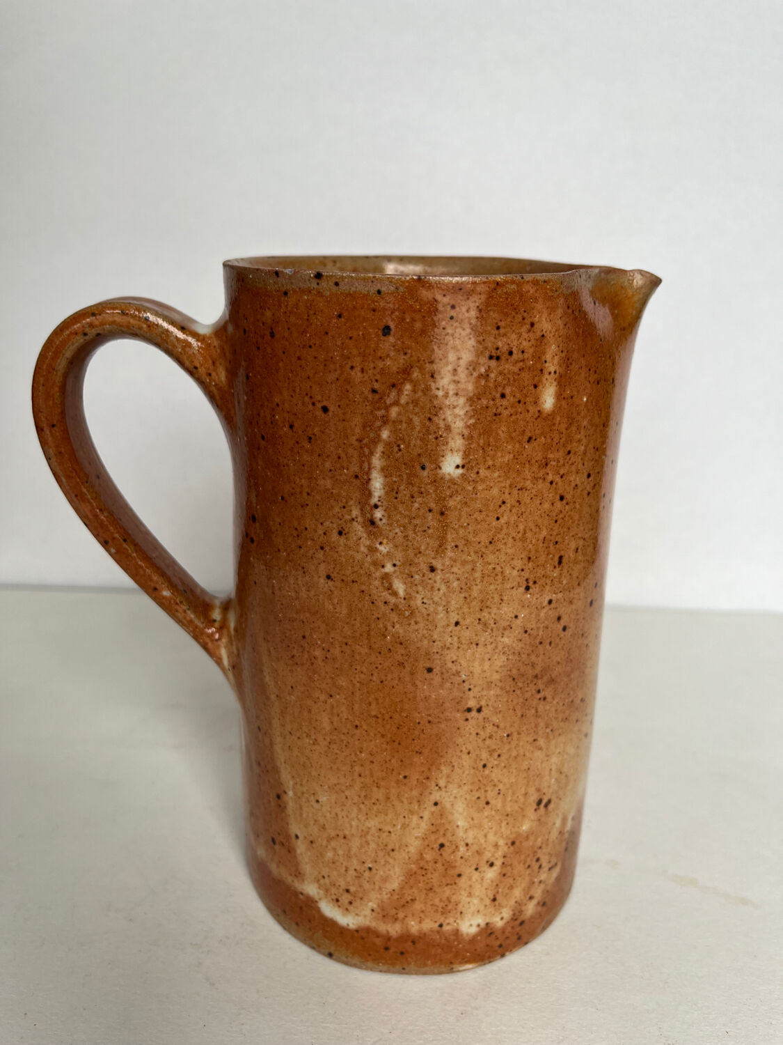 Stoneware pitcher