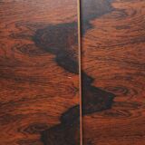 Swedish Rosewood and Burl Birch Low Sideboard, 1960s