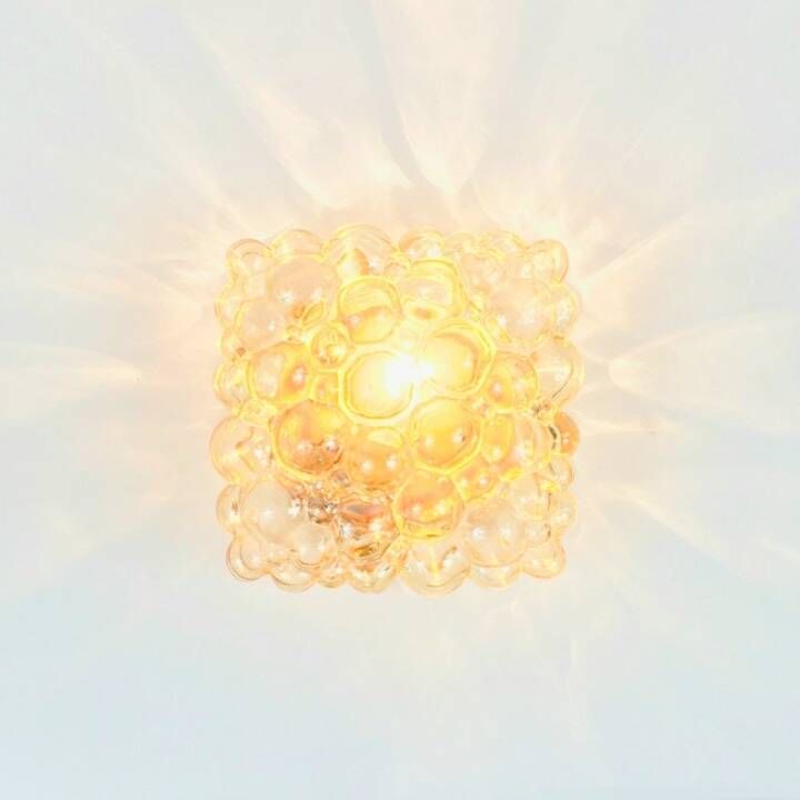 Mid Century Bubble Glass Wall Light By Helena Tynell For Limburg, 1960s/70s