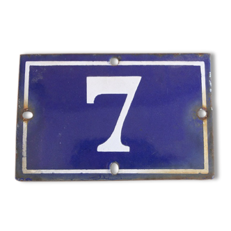 Plate rack number 7