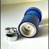 Vintage SAROME Japan Table lighter in Blue Plastic