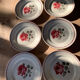 Set of 12 Badonvillier Germaine flat plates