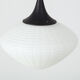 Suspension en verre opaline, 1950