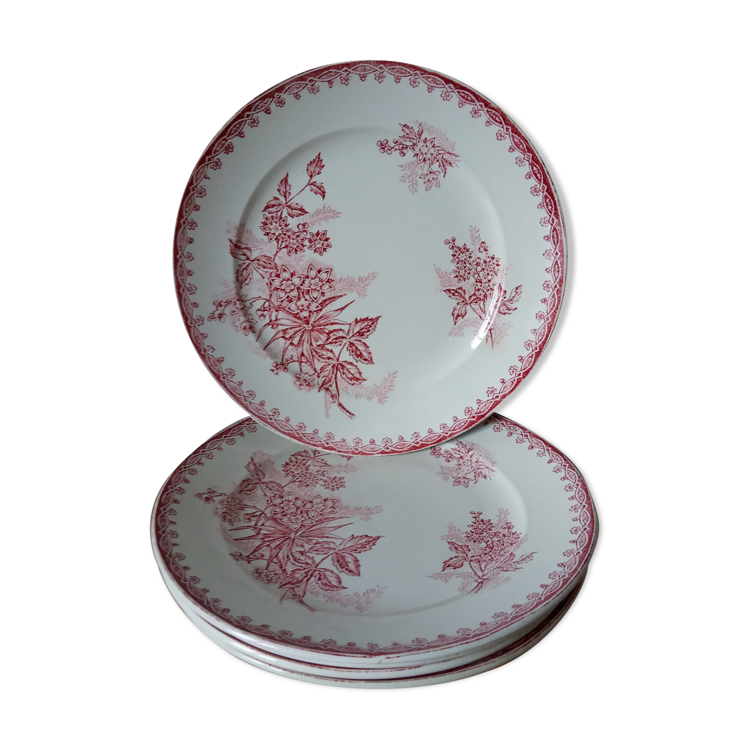 Five plates Saint Amandine Iron Earth