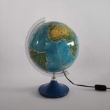 Luminous terrestrial globe of the years 70