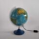 Luminous terrestrial globe of the years 70