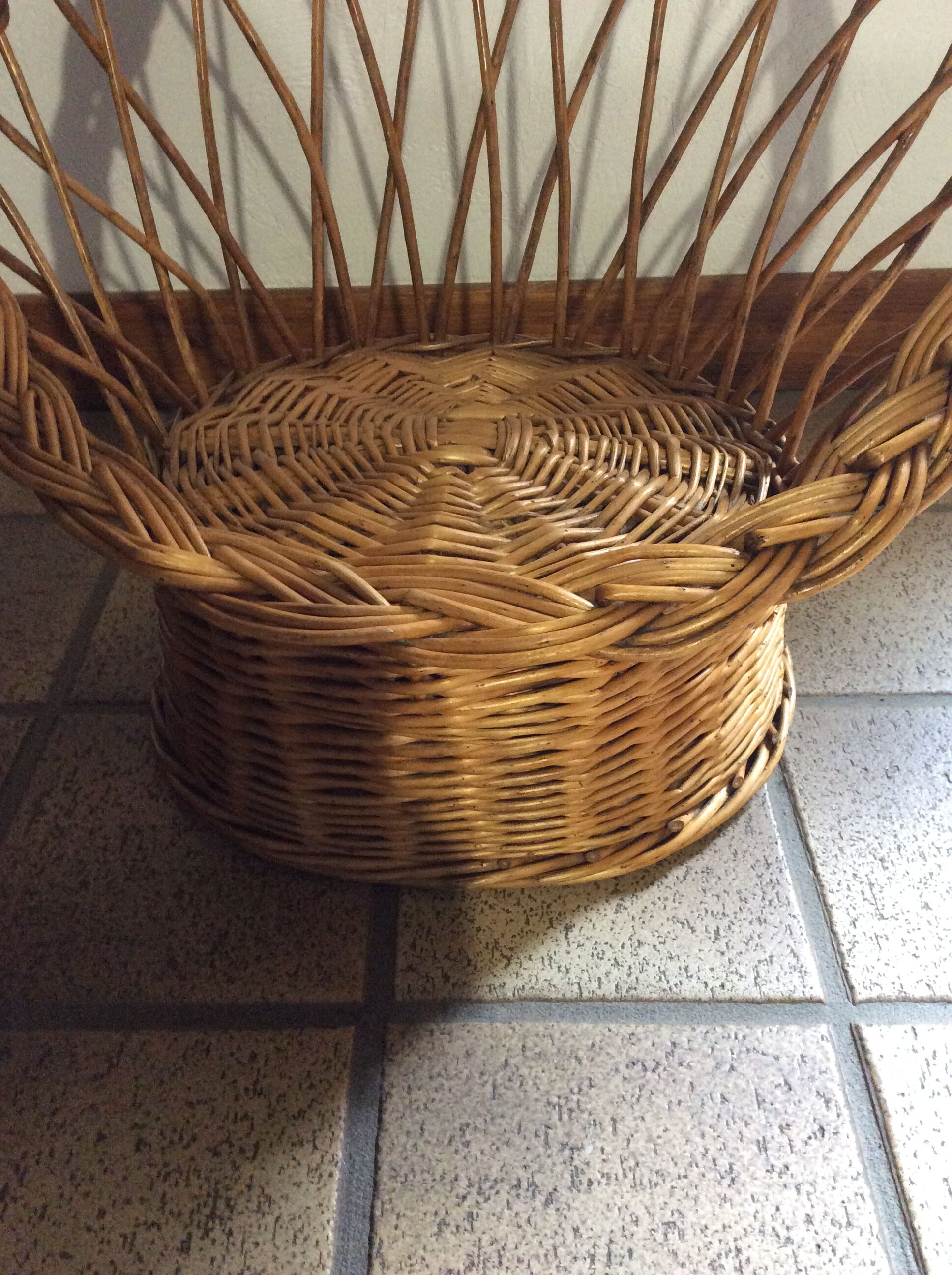 Fauteuil osier