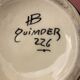 Vintage Henriot Quimper vase