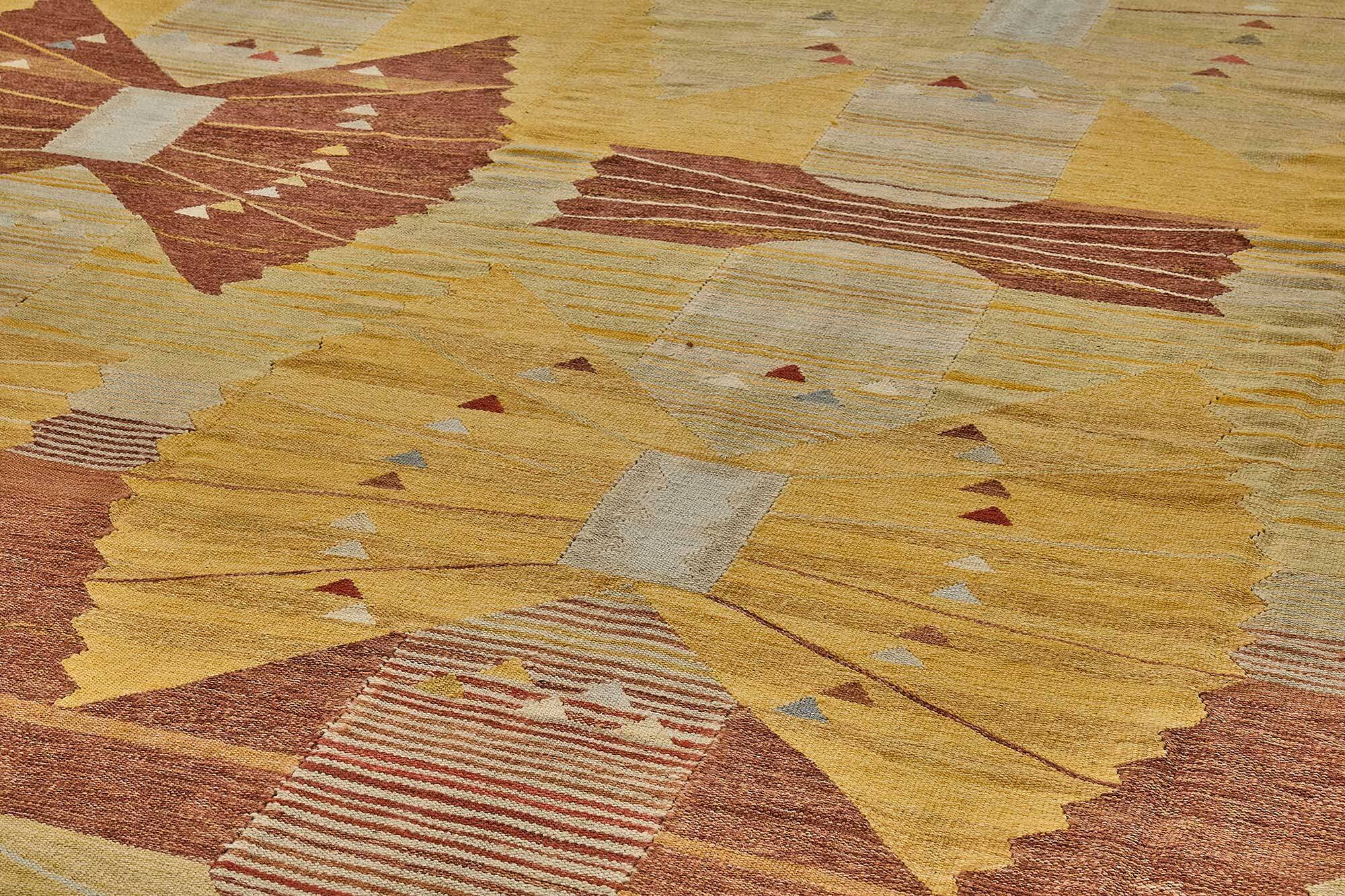 Contemporary Tribal Decorative Kilim 343 cm x 588 cm