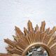 Vintage witch's eye sun mirror 53cm x 53cm