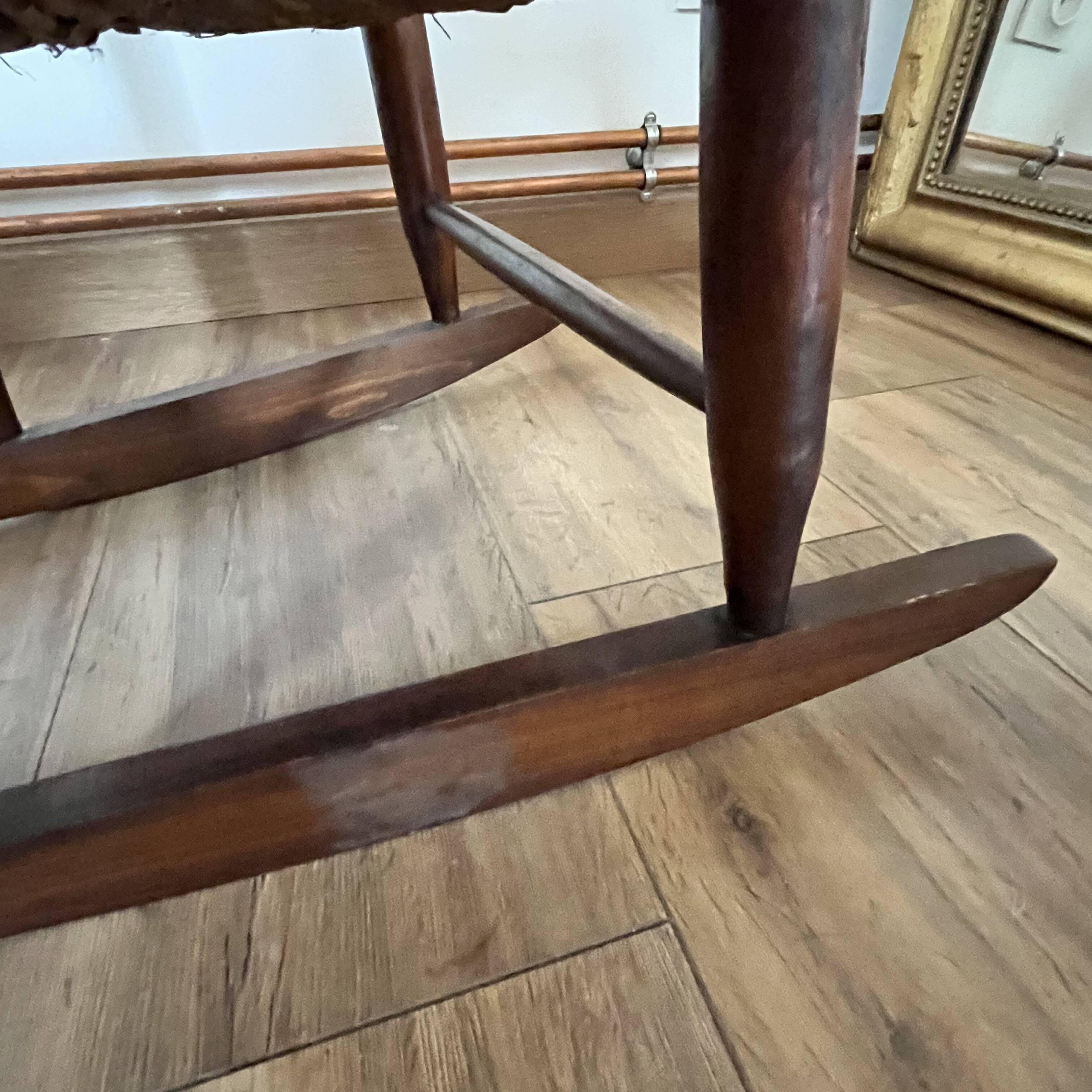 Pair of children's rocking chairs