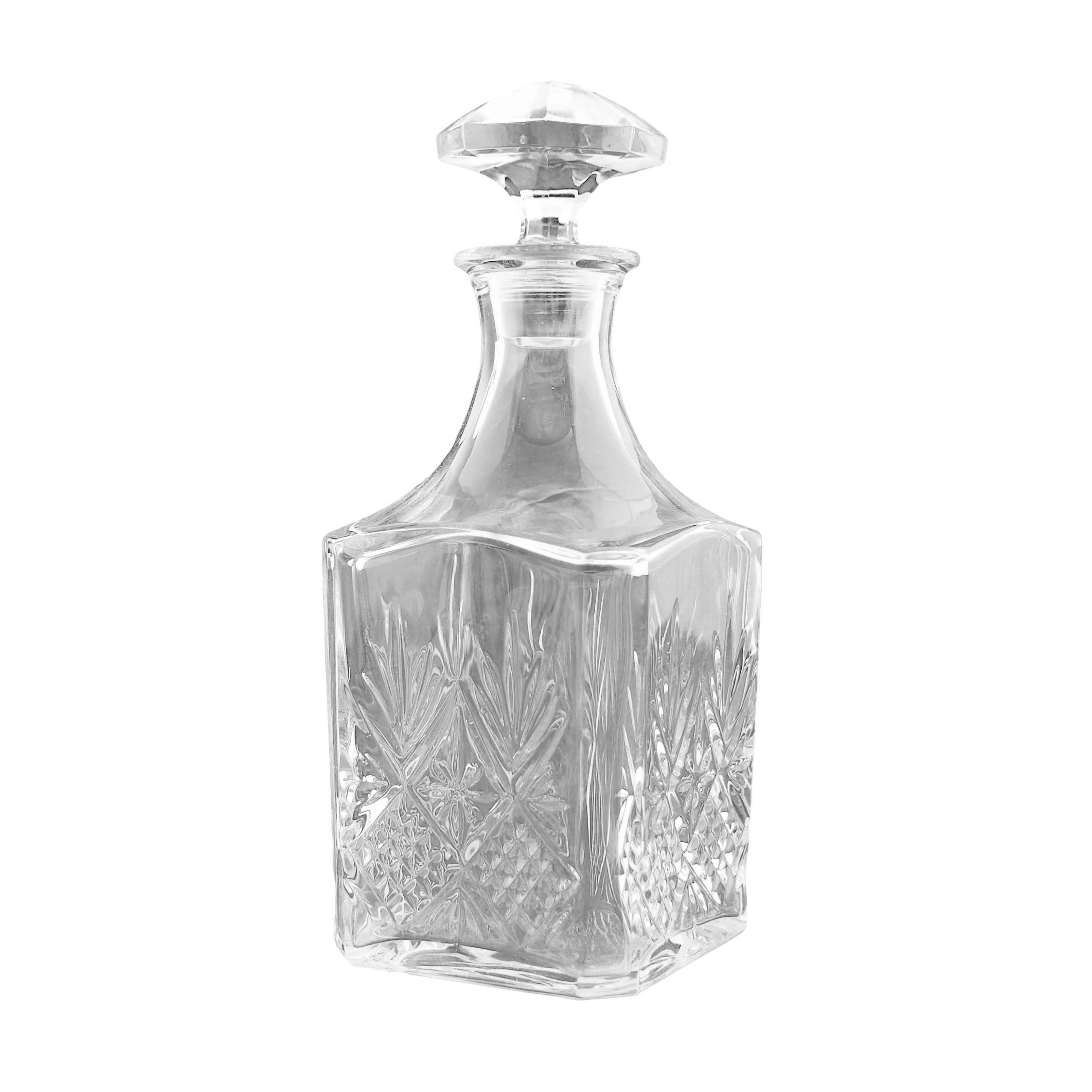 Glass decanter, Danish design, 1970s, production: Denmark