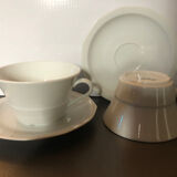 Porcelain cups and under cups