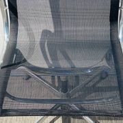 Pair of Ch. Eames Alu Group mesh chairs Vitra Vintage