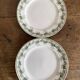 Iron earth dessert plates Moulins des loups Violetta