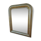 Napoleon III Mirror Wood and Gilded Stucco