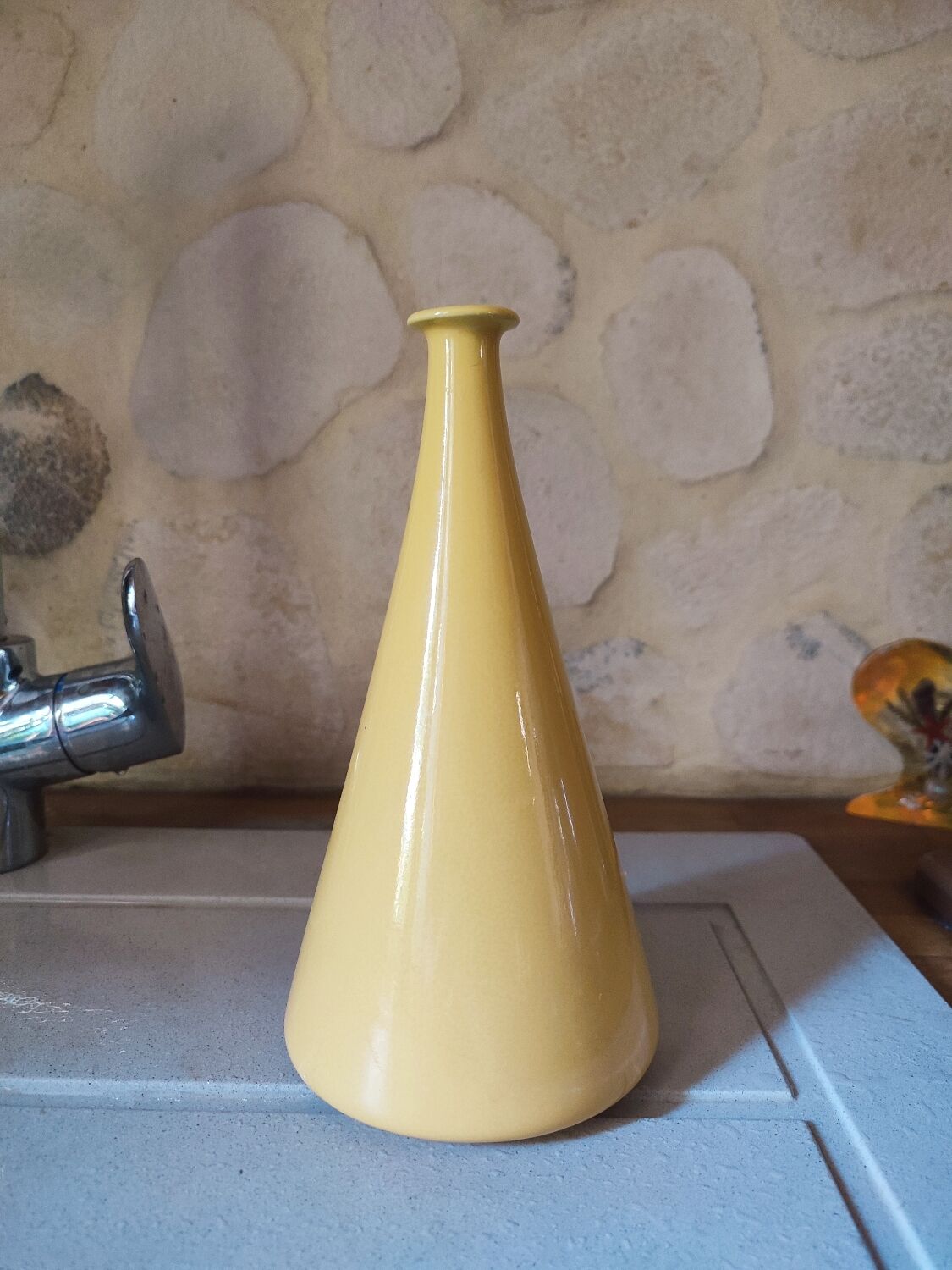 Vase en faïence