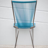 Vintage blue scoubidou chai