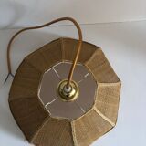 Rattan flower suspension