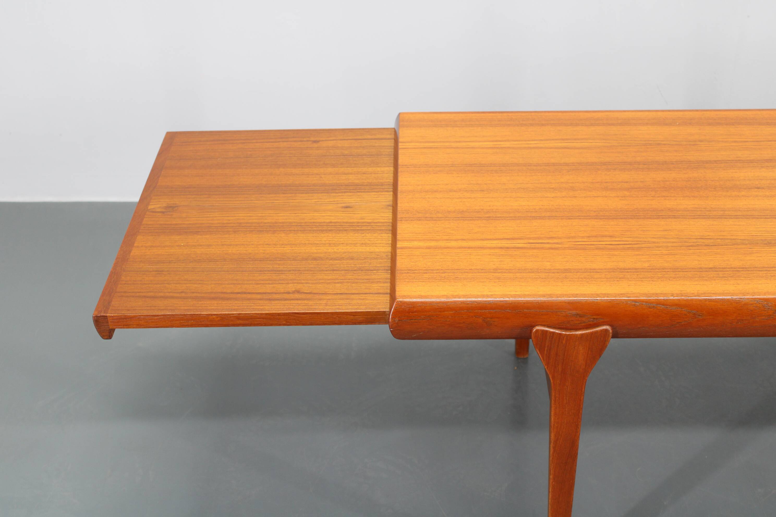 1960s Johannes Andersen Restored Teak Coffee Table for CFC Silkeborg, Denmark