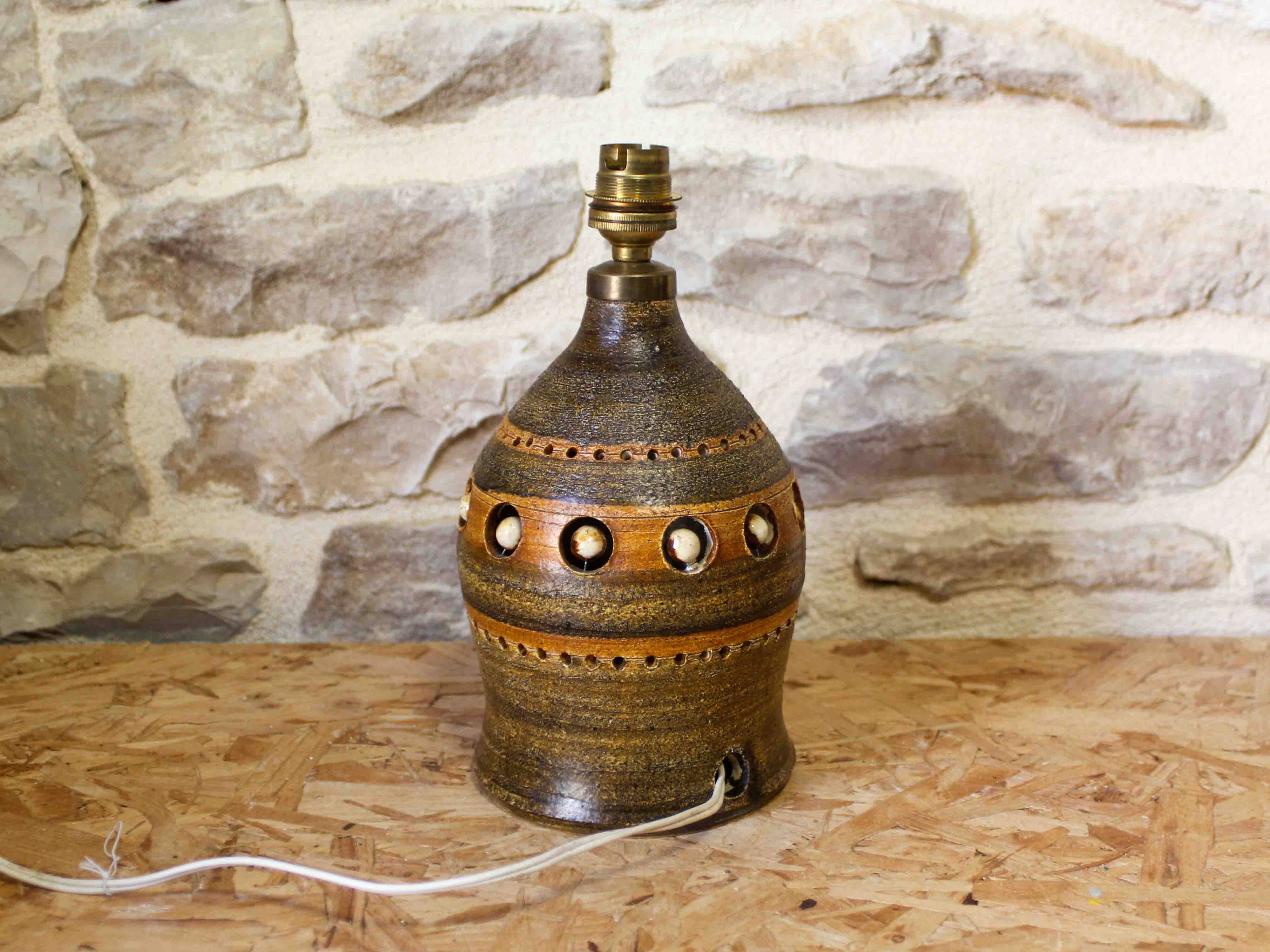 Ceramic lamp by Georges Pelletier