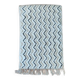 Berber rug ZigZag white and black 105x170 cm