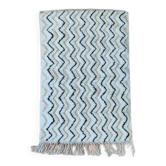 Berber rug ZigZag white and black 105x170 cm