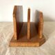 Wooden mail rack, sorter