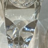 set of 6 antique cut crystal wine glasses in tulip shape from the pres