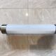 XXL big chrome and milk glass Bauhaus / functionalist wall lamp - 1930s