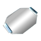 Art Deco mirror plateau.