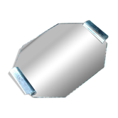 Art Deco mirror plateau.